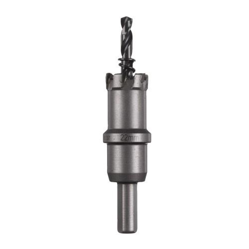 Коронка Holesaw TCT MILWAUKEE, для сталі/нержавіючої сталі, діаметр 22мм