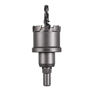 Коронка Holesaw TCT MILWAUKEE, для сталі/нержавіючої сталі, діаметр 38мм