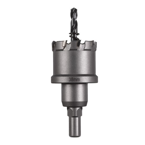 Коронка Holesaw TCT MILWAUKEE, для сталі/нержавіючої сталі, діаметр 38мм