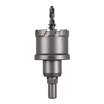 Коронка Holesaw TCT MILWAUKEE, для сталі/нержавіючої сталі, діаметр 40мм