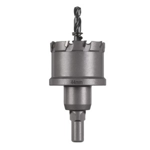Коронка Holesaw TCT MILWAUKEE, для сталі/нержавіючої сталі, діаметр 44мм