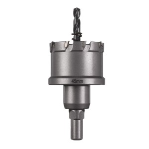 Коронка Holesaw TCT MILWAUKEE, для сталі/нержавіючої сталі, діаметр 45мм