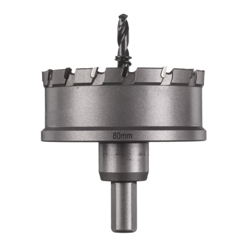 Коронка Holesaw TCT MILWAUKEE, для сталі/нержавіючої сталі, діаметр 80мм
