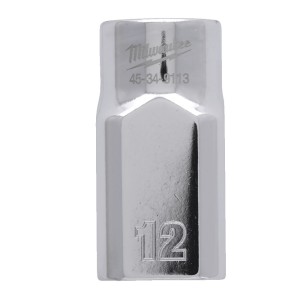 Головка торцева хромована 1/2'' 6гр. MILWAUKEE, 12мм