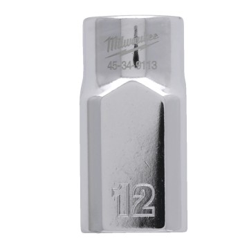 Головка торцева хромована 1/2'' 6гр. MILWAUKEE, 12мм