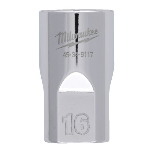 Головка торцева хромована 1/2'' 6гр. MILWAUKEE, 16мм