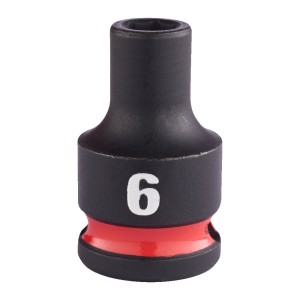 Головка ударна ShW 3/8'' STD MILWAUKEE, 6мм