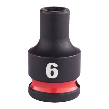 Головка ударна ShW 3/8'' STD MILWAUKEE, 6мм