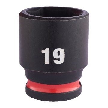 Головка ударна ShW 3/8'' STD MILWAUKEE, 19мм