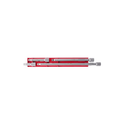 Набір подовжувач хромованих для головок 1/2'' MILWAUKEE, (4шт)