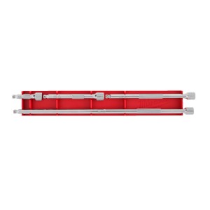 Набір подовжувачів хромованих Wobble для головок 3/8'' MILWAUKEE, (4шт)