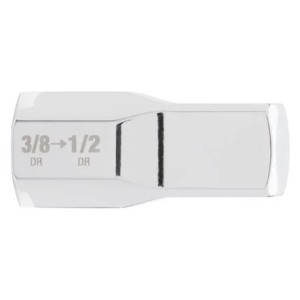 Перехідник хромований для головок MILWAUKEE с квадарата 3/8'' на 1/2'' квадрат