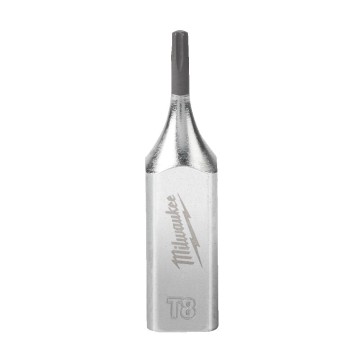 Головка торцева хромована 1/4'' MILWAUKEE з бітою Torx, T8