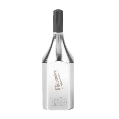Головка торцева хромована 3/8'' MILWAUKEE з бітою TORX, T25