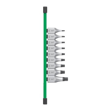 Набір головок торцевих хромованих 1/2'' MILWAUKEE з бітами TORX (Т20-Т60) на планці (9шт)