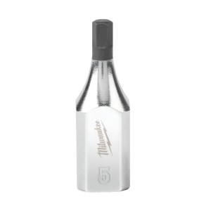 Головка торцева хромована 3/8'' MILWAUKEE з бітою Hex, 5 мм