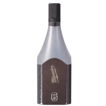 Головка торцева хромована 1/2'' MILWAUKEE з бітою Hex, 6мм