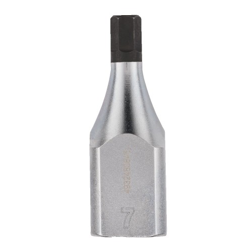 Головка торцева хромована 1/2'' MILWAUKEE з бітою Hex, 7мм
