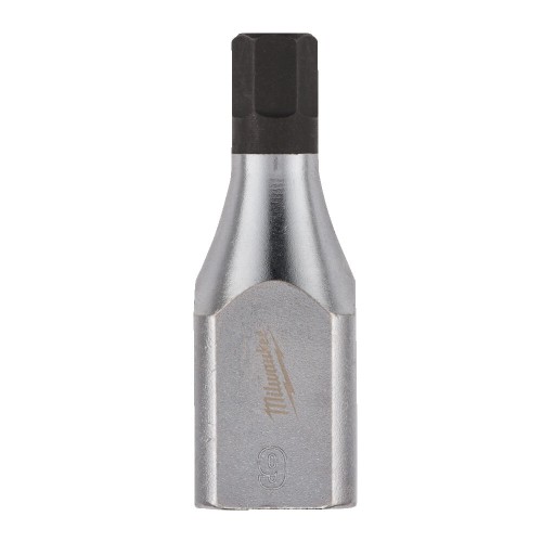 Головка торцева хромована 1/2'' MILWAUKEE з бітою Hex, 9мм