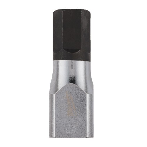 Головка торцева хромована 1/2'' MILWAUKEE з бітою Hex, 17мм