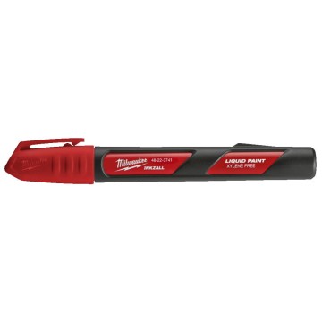 Маркер на основі рідкої фарби INKZALL MILWAUKEE, червоний - LP (48223741)