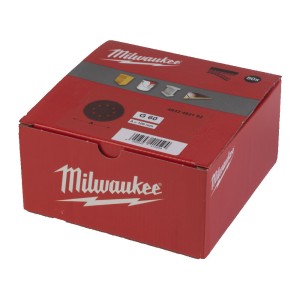 Папір шліфувальний MILWAUKEE діаметр 125/8 HL, зерно 60, (50шт)