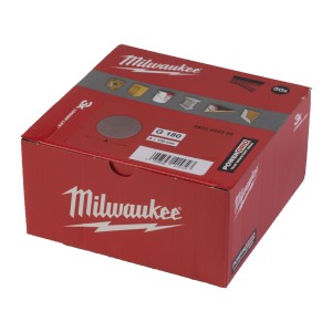 Сітка шліфувальна PG Mesh HL MILWAUKEE, діаметр 125мм, зерно 180, (50шт)