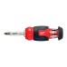 Викрутка зі змінними вставками 8-в-1 (PH/PZ/SL/TX) MILWAUKEE (PH1 / PH2 / PZ1 / PZ2 / T15 / SL 0.6x4.5 / SL 1.2x6.5мм)
