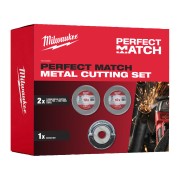 Набір абразивних дисків PRO+ 125 х 1 мм + гайка Fixtec, MILWAUKEE