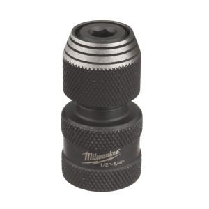Перехідник ударний ShW MILWAUKEE, з квадрата 1/4'' на 1/4'' Hex