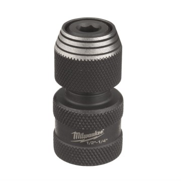 Перехідник ударний ShW MILWAUKEE, з квадрата 1/4'' на 1/4'' Hex