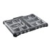 Набір головок торцевих хромованих 1/2''+ 1/4'' PACKOUT MILWAUKEE з тріскачкою (63шт) (арт.4932493804,арт. 4932493477) пластикови