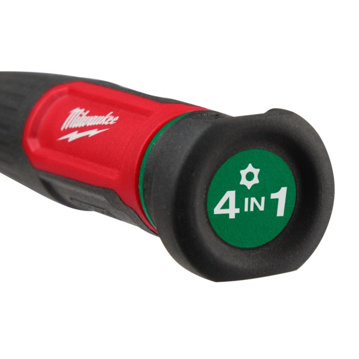 Викрутка прецизійна багатофункціональна Torx 4-в-1 MILWAUKEE Викрутка прецизійна багатофункціональна Torx 4-в-1 MILWAUKEE