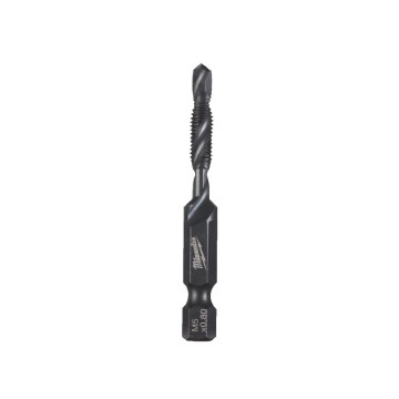 Свердло-метчик 1/4 Hex комбіноване 3-в-1 HSS-G MILWAUKEE, M5x57мм
