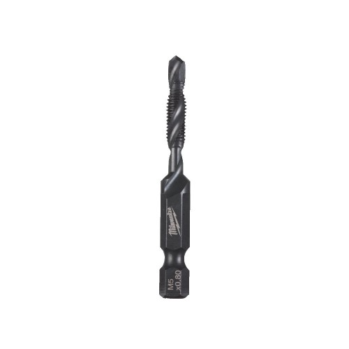 Свердло-метчик 1/4 Hex комбіноване 3-в-1 HSS-G MILWAUKEE, M5x57мм