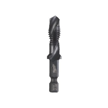 Свердло-метчик 1/4 Hex комбіноване 3-в-1 HSS-G MILWAUKEE, M10x58мм