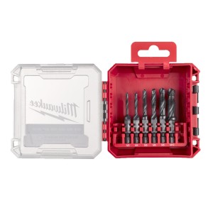 Набір мітчиків-свердел HSS-G MILWAUKEE, (M3/M4/M5/M6/M8/M10) (6шт) пластиковий кейс