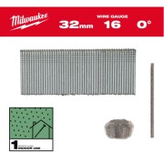 Цвяхи оцинковані з Т-образною головкою MILWAUKEE, 16G/0 градусів/32мм, (5000шт)