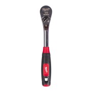 Тріскачка хромована для головок 1/2'' MILWAUKEE, з комфортним руків'ям