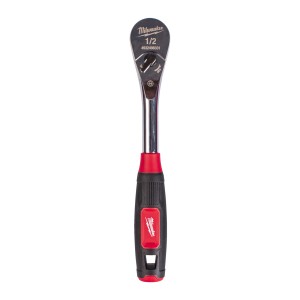 Тріскачка хромована для головок 1/2'' MILWAUKEE, з комфортним руків'ям