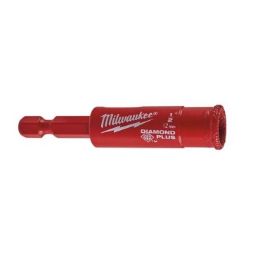 Коронка алмазна Diamond Plus/Max MILWAUKEE, діаметр 22,0мм (1/4'' Hex) (свердління з водою)