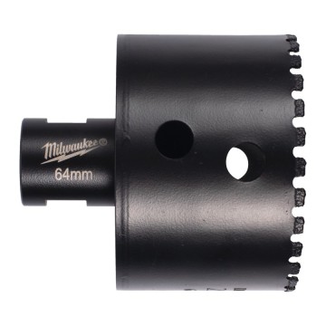 Коронка алмазна Diamond Max MILWAUKEE M14, діаметр 64мм (сухе свердління)