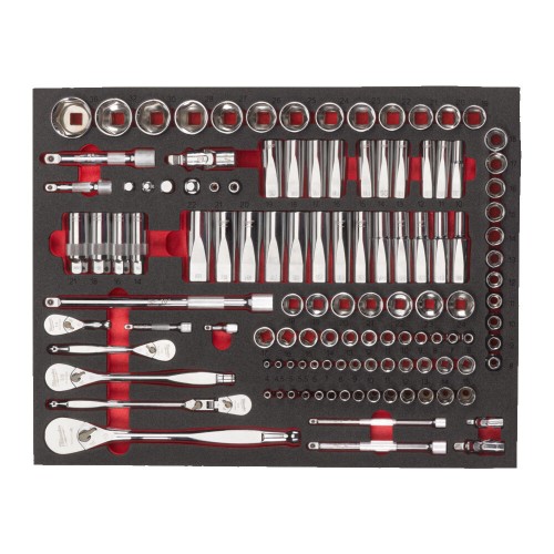 Ложемент з головками хромованими 1/4