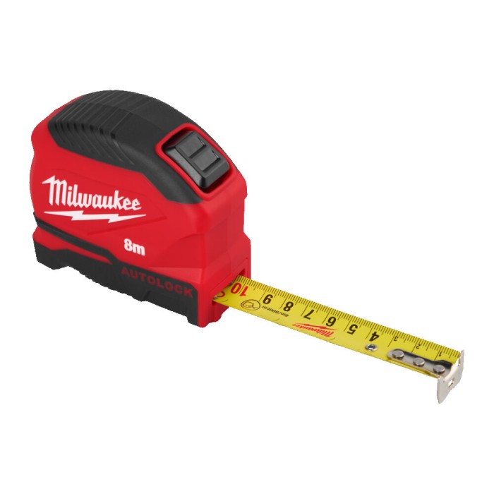 Рулетка AUTOLOCK MILWAUKEE (Gen 2), 8м (25мм) Рулетка AUTOLOCK MILWAUKEE (Gen 2), 8м (25мм)