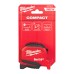 Рулетка Pro Compact MILWAUKEE (Gen 2), 5м/16фт, (25мм)