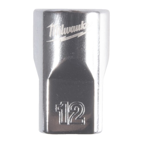 Головка торцева хромована 3/8'' MILWAUKEE, (зірочка 12 гранн.), 12мм