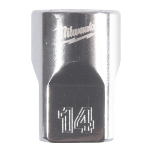 Головка торцева хромована 3/8'' MILWAUKEE, (зірочка 12 гранн.), 14мм