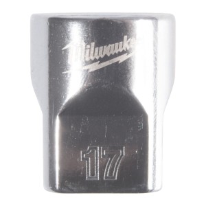 Головка торцева хромована 3/8'' MILWAUKEE, (зірочка 12 гранн.), 17мм