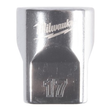 Головка торцева хромована 3/8'' MILWAUKEE, (зірочка 12 гранн.), 17мм