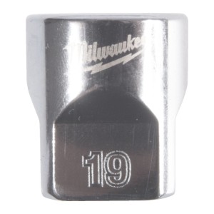 Головка торцева хромована 3/8'' MILWAUKEE, (зірочка 12 гранн.), 19мм